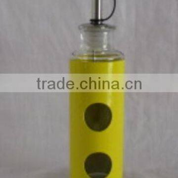 ROHS Colorful Vintage Glass Bottle Oil With Best Quality and Low Price photo-5