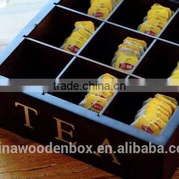 2015 Refinement Wooden Tea Box With Glass Lid photo-3