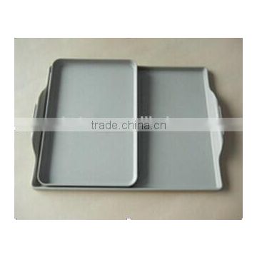 airline serving tray with handles