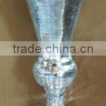 Large Flower Vases Fiberglass Flower Holder Artificial Fiberglass Flower Pots for Floor Decoration photo-2