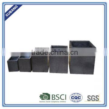 SANDSTONE square cheap garden pot large flower pot