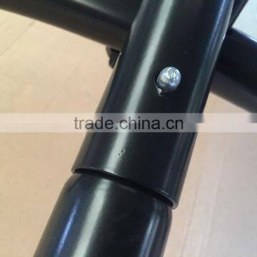 Outdoor Garden Cotton Fabric Hammock With Free Standing Stand photo-6