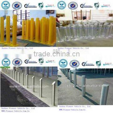 Stainless Steel Pipe Safety Bollard/Yellow Steel Bollards