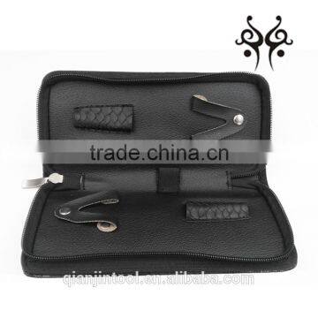 QJ-L01 High Quality Hair Salon Scissors Leather Case For Hairdresser photo-5