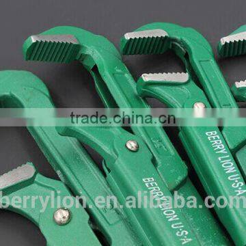 Berrylion High Carbon Steel Eagle Mouth Pipe Wrench 3/4" 1" 1.5" 2" Pipe Wrench photo-5