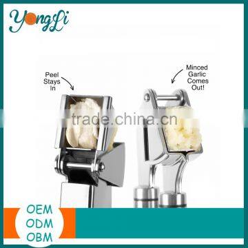 High-Quality Garlic Crusher/ Garlic Mincer Kitchen Garlic Press Stainless Steel photo-4