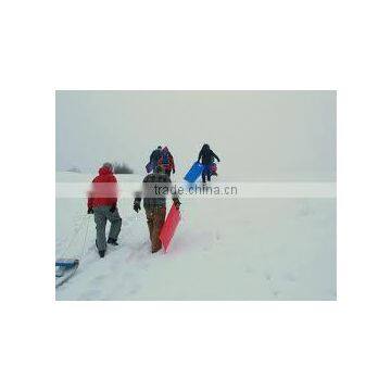 ROLL UP SNOW CARPET PLASTIC RUG SLEDGE SLED SLEIGH WITH GRAB HANDLES photo-4