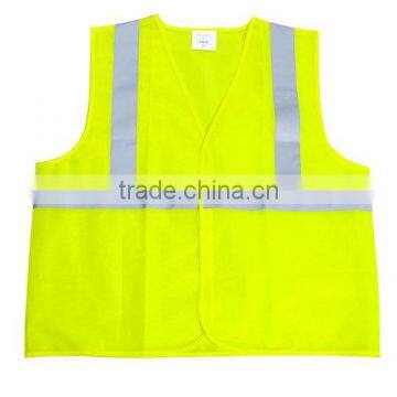 Printed Safety Warning Vest Multi-Functional Reflective Vest