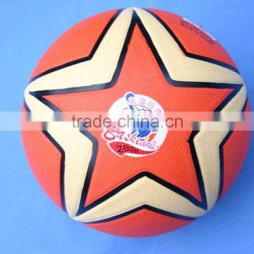 Colorful Rubber Basketball photo-3