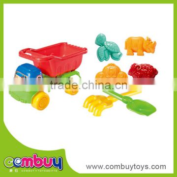 Hot selling summer beach toys kids cheap plastic toy trucks