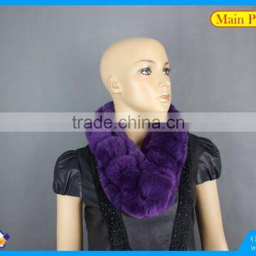 High Quality Knitted Rex-Rabbit Scarf photo-3
