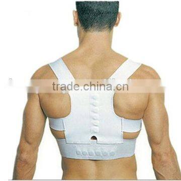 Hot Selling Adjustable Magnetic Posture Back Support Corrector Brace Shoulder Band Belt photo-3