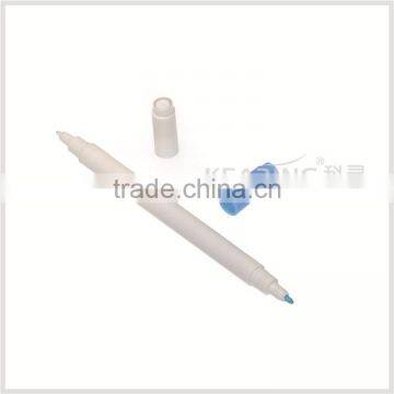 Kearing Water Erasable Marker Dual 1.0 Tip Blue & White Color Fabric Marker Pen #WT10-BW photo-5