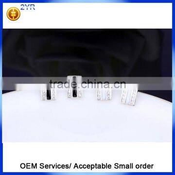 Fashion 925 Sterling Silver 2016 Latest Design Square Earring photo-3