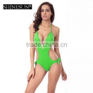 8-color Swimsuit Thick Padded Chest Pad Hot Girls Xxx Bikini Photo PLUS Size Swimsuit Swimsuit photo-6