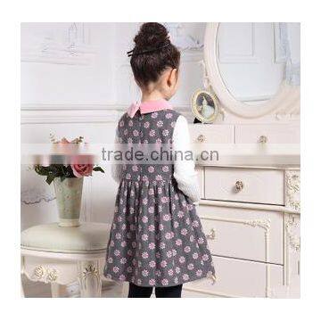 2016 Winter Wholesale Fashion Children Clothing Kids Girl Dress Girls Boutique Clothing photo-2