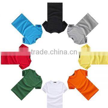 2016 Hot Promotion Chep Price Blank Cotton T-shirt Bulk Wholesale Hot Sale T-shirt Various Colors T-shirt Soft Good Shirt photo-2