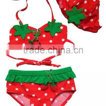 custom oem latest design sexy fashion beautiful little girls swimwear