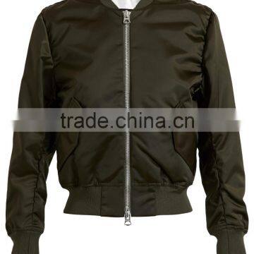 Custom Wholesale Nylon Bomber Jackets photo-4