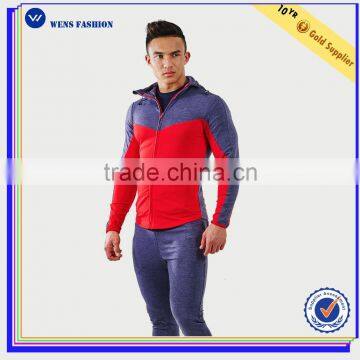 Hot Sale Cheap Men's Long Sleeve Blank seamless men's Sportswear Polyester Jersey