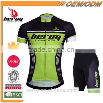 BEROY China Custom Bicycle Jersey Set Mens, Short Sleeve Trek Activewear