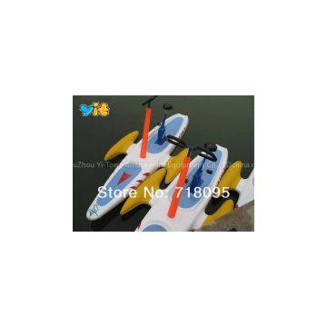 3.9*1.5*0.38m, Hot Selling Water Bicycle With One Seat