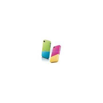 For New iPhone 4 4S 4G Combinations Colorful Slide Snap Case Cover