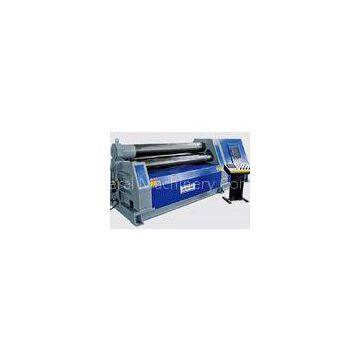 High Precision 4 Roller Bending Machine , Rolling Sheet Metal Become Arc Shape