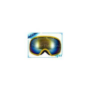 Yellow Liquid Image Snow Goggles / Photomatic Snow Goggles For Outdoor