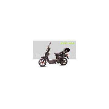 Black 25KM - 32KM / H Electric Motor Scooters 500W 16\