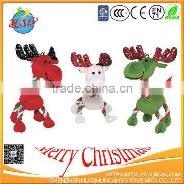 high quality plush toys christmas deer