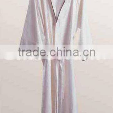 cotton bathrobe