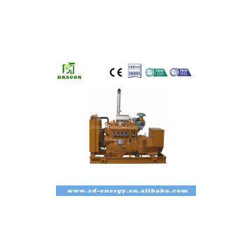 High quality exported machine low noise with silent canopy 100kw biomass generator set
