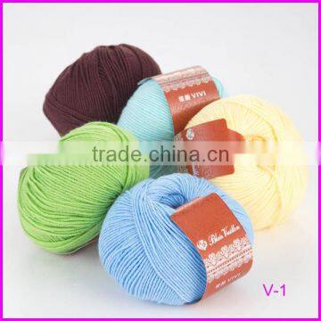 Hand knitting cashmere blended merino wool knitting yarn China wholesale