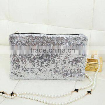 9 Colors Stock !! Bling Sequin Evening Party Clutch Bags photo-3