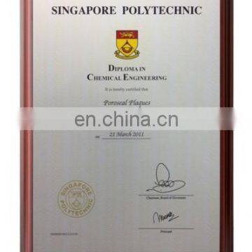 2017 New Arrival!!! Customized certificate corporate certificate