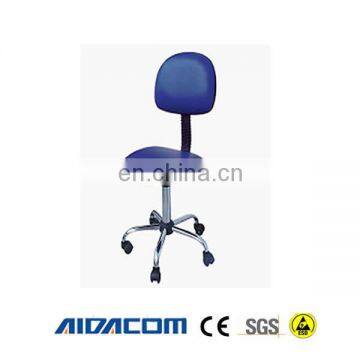 ESD antistatic chair, ESD lab chair, Adjustable Air Spring PU leather chair