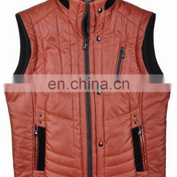 latest fashion winter thick padded stylish casual mens dress vest