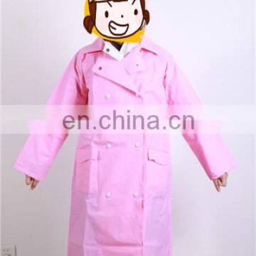 Waterproof EVA raincoat for adult