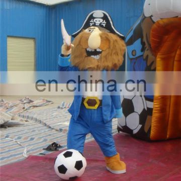 2016 new arrival cool pirate mascot costume for adults