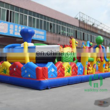 HI giant kids inflatable playground, colorful inflatable amusement park