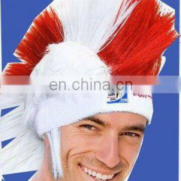 Creative fashion ENGLAND fan mullet wig headband wig