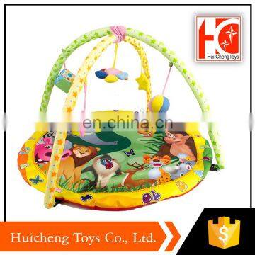 wholesale eco friendly material gym mats baby baby toys with BB whistle and bell