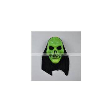 Green face PVC mask