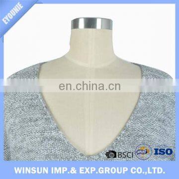 Winsun 2016 Girls Fashionable Oversized V-Neck Pullover photo-3