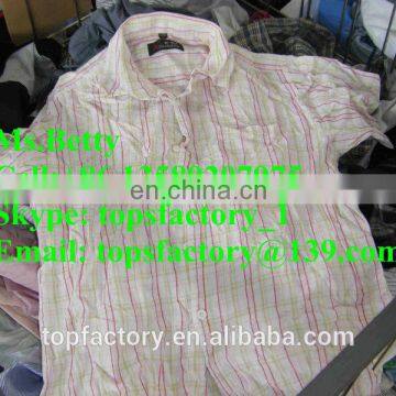 Men Shirts bulk second hand clothing wholesale used clothes and shoes