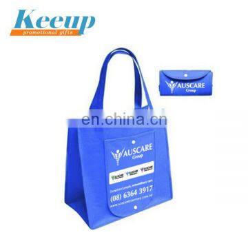 High Quality Promotion Folding Non-Woven Customized Shopping Bags with Logos