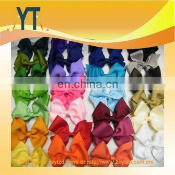 2014 Wholesale Big Rainbow Color Hair Bow With Various Clip photo-3