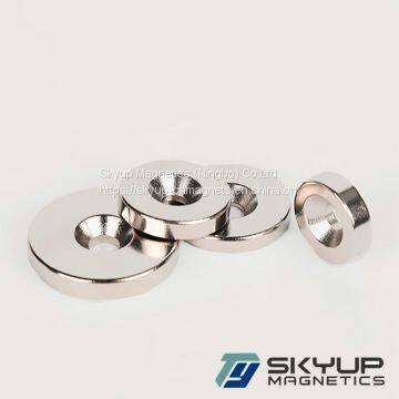 Customer Customized Permanent N52 Ndfeb Neodymium Rare Earth Magnet Neodymium Magnet With Screw Hole photo-5