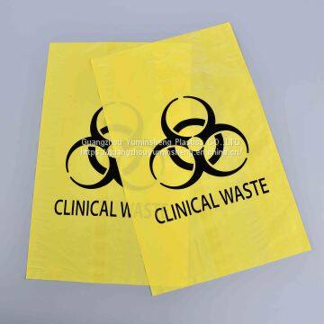 Yellow Medical Trash bag